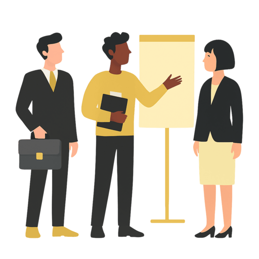 Team collaboration illustration